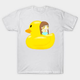 Duck Chibi Girl T-Shirt